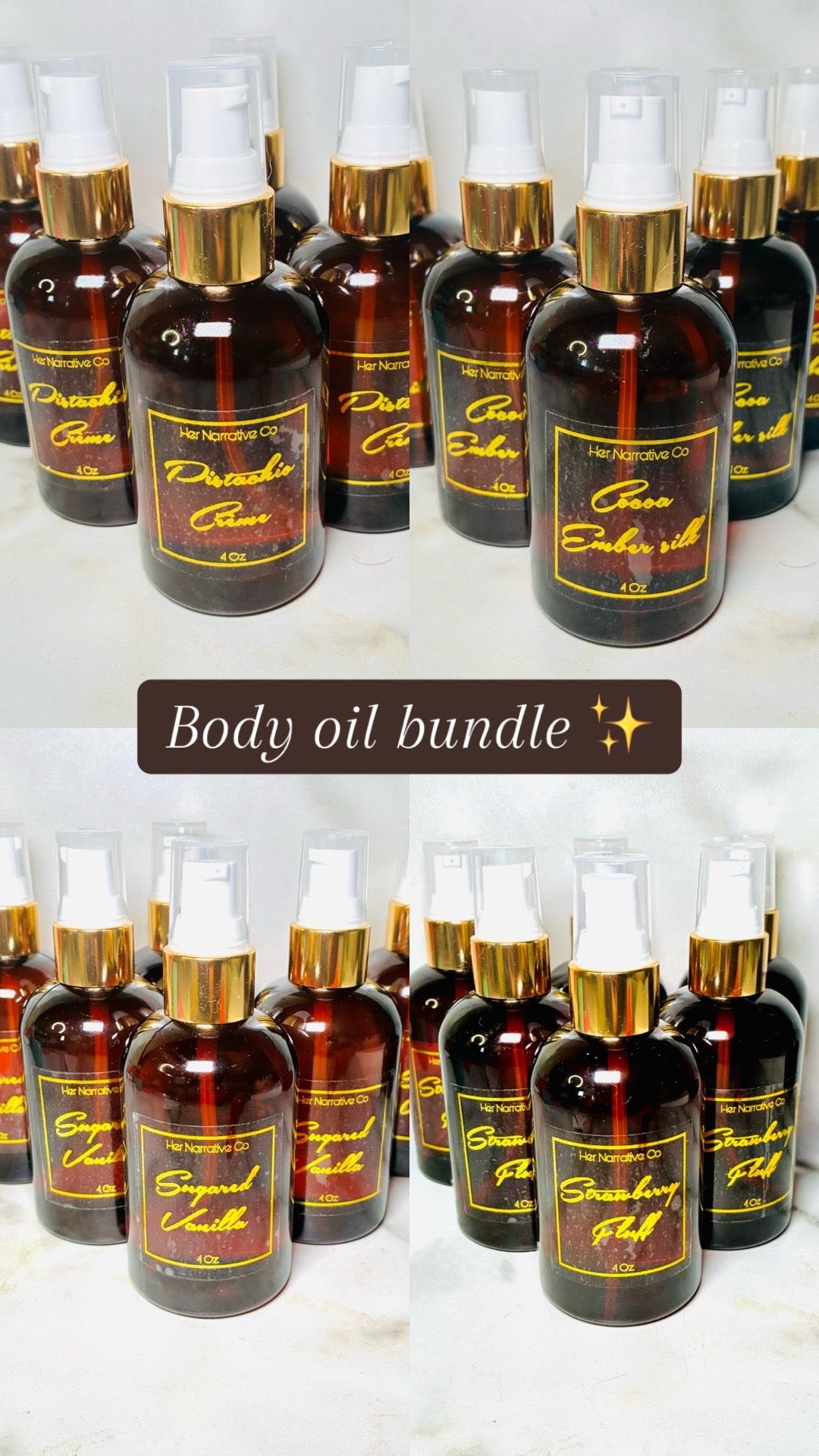Body oil bundle