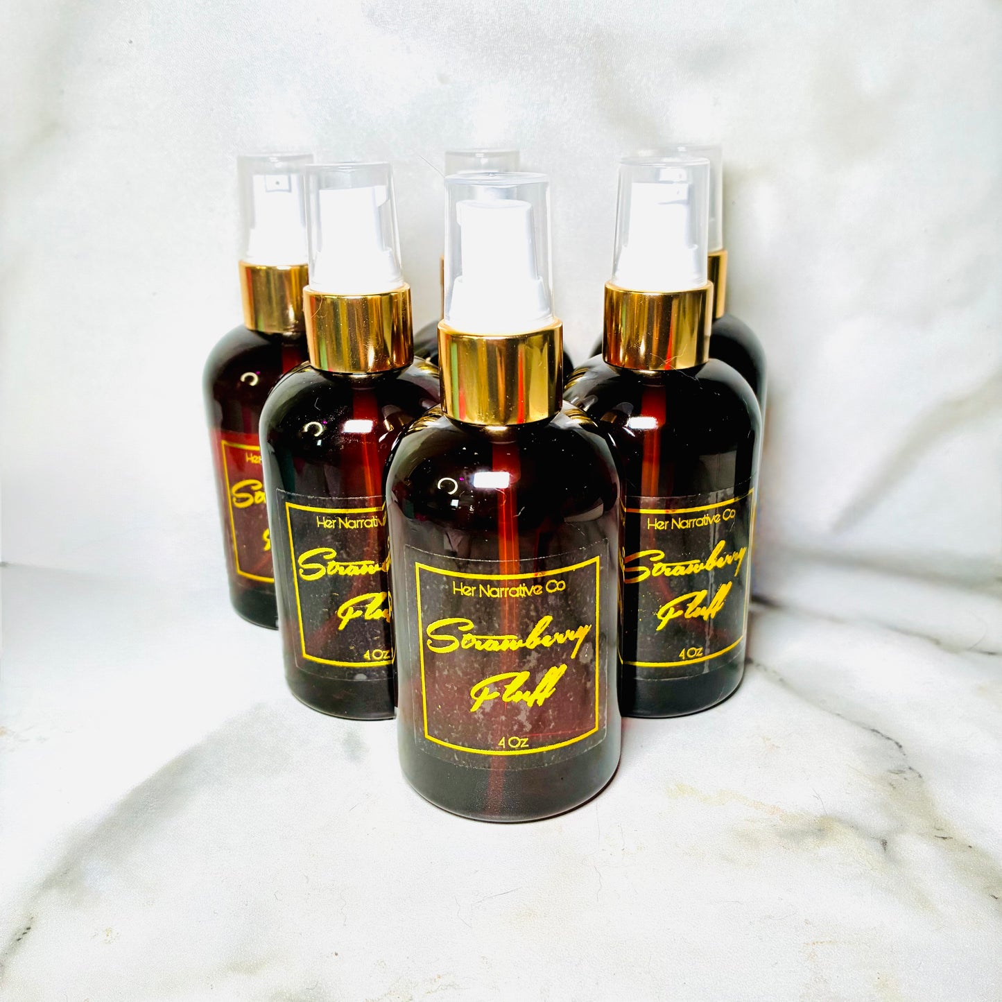 Strawberry fluff body oil