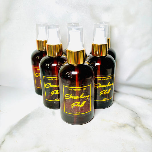 Strawberry fluff body oil
